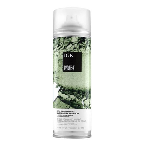 IGK Hair Direct Flight Multi-Tasking Dry Shampoo on white background