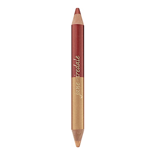 jane iredale Double Ended Highlighter Pencil - Double Dazzle on white background