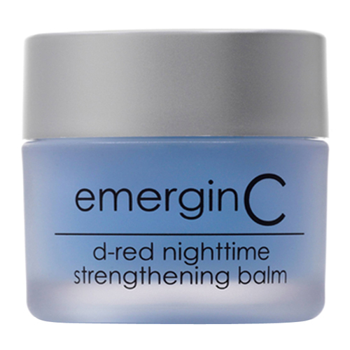 emerginC D-Red Nighttime Strengthening Balm on white background