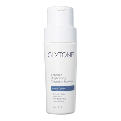 Glytone Enhance Brightening Cleansing Powder on white background