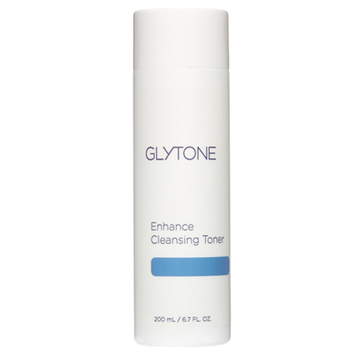Glytone Enhance Cleansing Toner on white background