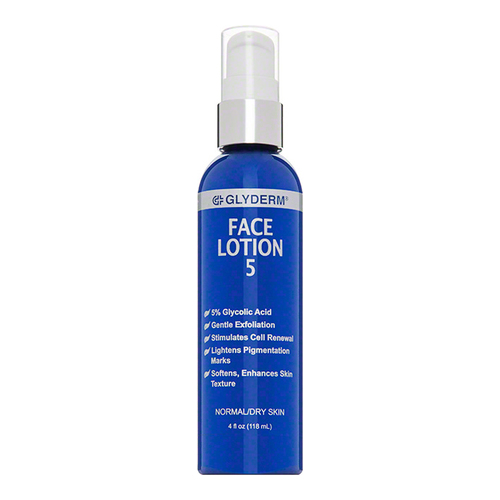 GlyDerm Face Lotion 5 on white background