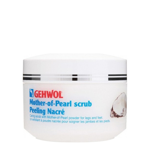 Gehwol Mother of Pearl Scrub on white background