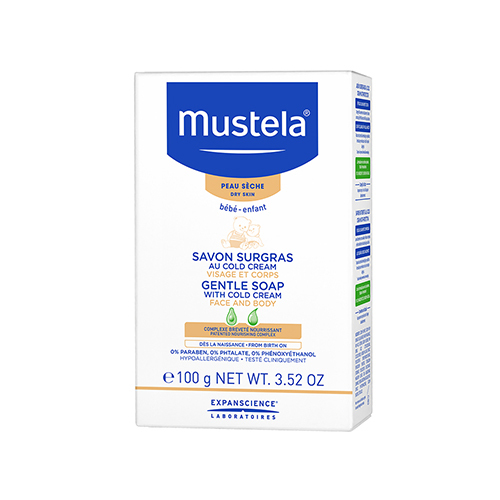 Mustela Gentle Soap with Cold Cream, 100g/3.52 oz