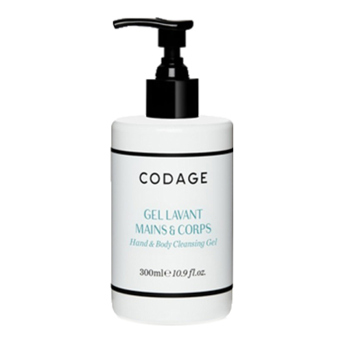 Codage Paris Hand and  Body Cleansing Gel on white background