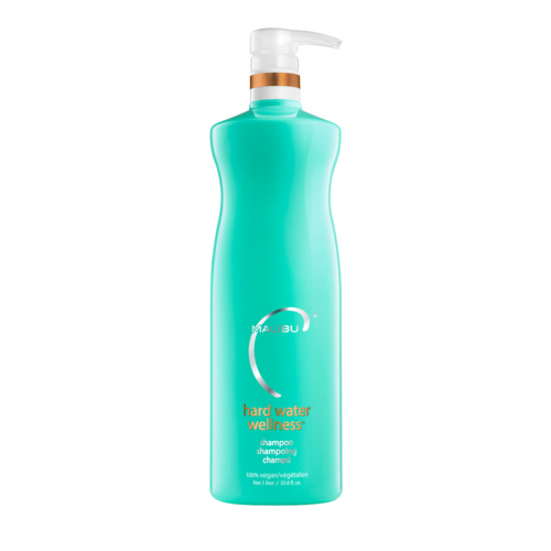 Malibu C Hard Water Wellness Shampoo on white background