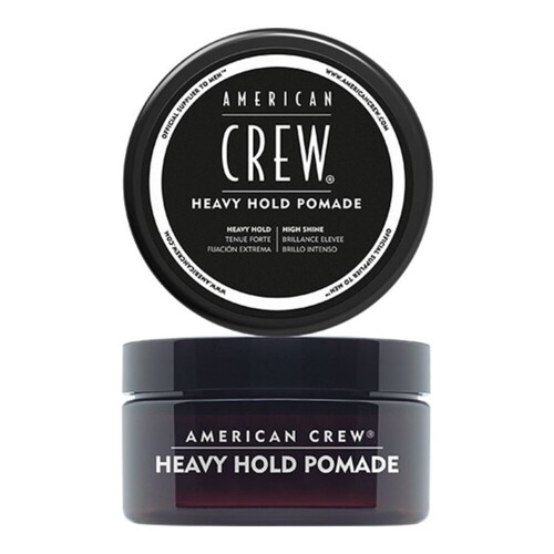 American Crew Heavy Hold Pomade on white background
