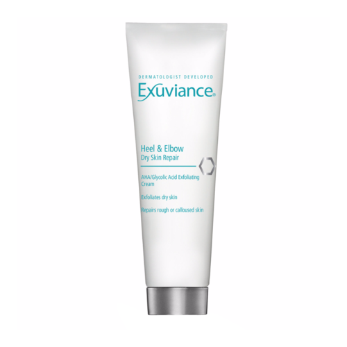 Exuviance Heel and Elbow Dry Skin Repair on white background