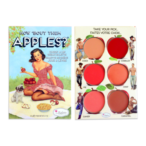 theBalm How Bout Them Apples Palette on white background