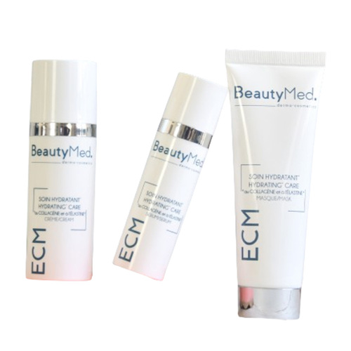 BeautyMed Hydrating Collagen andElastin Ritual Kit on white background