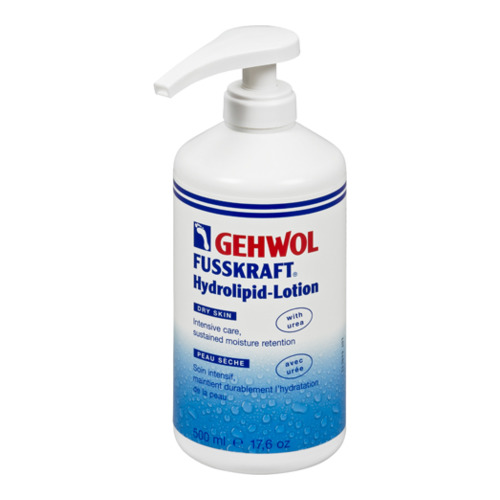 Gehwol Hydro-lipid Lotion on white background