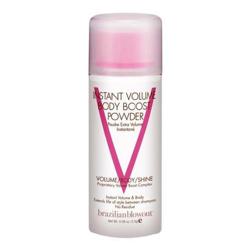 Brazilian Blowout Instant Volume Body Boost Hair Powder on white background