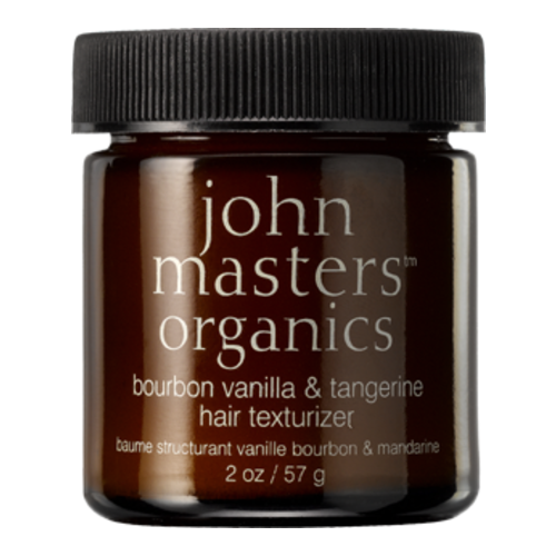John Masters Organics Bourbon Vanilla and Tangerine Hair Texturizer on white background