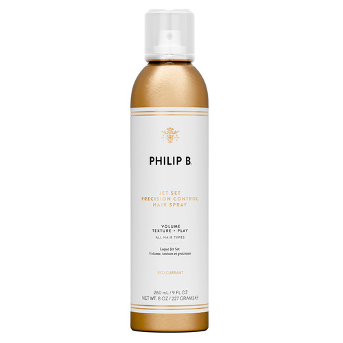 Philip B Botanical Jet Set Precision Control Hair Spray on white background