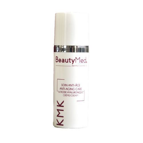 BeautyMed KMK Anti-Aging Hyaluronic Acid Cream on white background