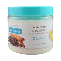 Kurhaus Chai Spice Body Butter on white background