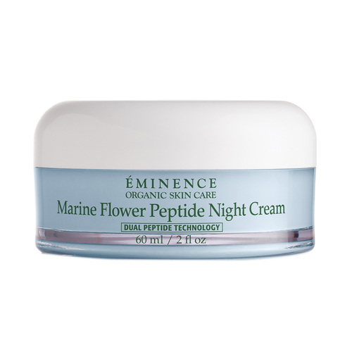 Eminence Organics Marine Flower Peptide Night Cream on white background