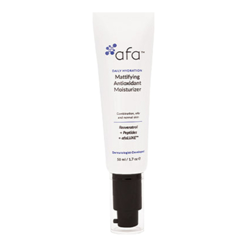 AFA Mattifying Antioxidant Moisturizer on white background
