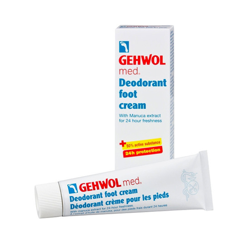Gehwol Med Deodorant Foot Cream on white background