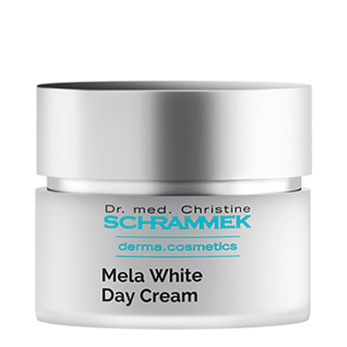 Dr Schrammek Mela White Cream Day Cream on white background