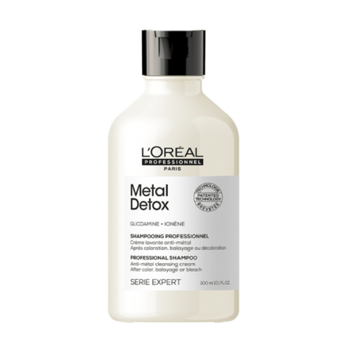 Loreal Professional Paris Metal Detox Shampoo on white background