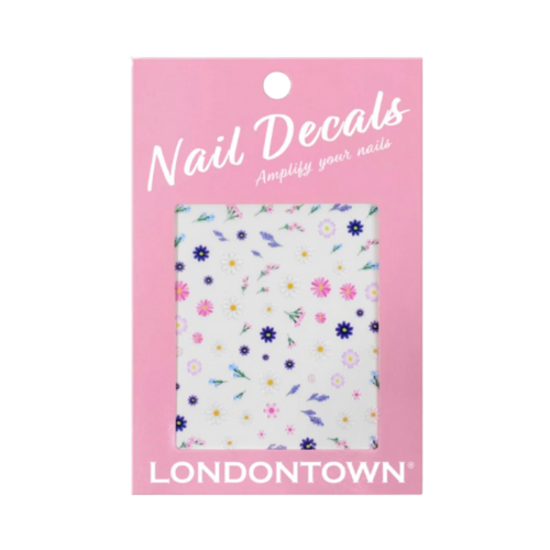 Londontown Nail Decals - Petals in Bloom on white background