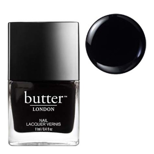 butter LONDON Nail Lacquer - Union Jack Black, 11ml/0.4 fl oz