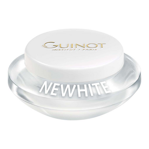 Guinot Newhite Night Cream on white background