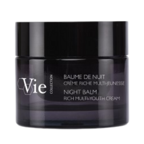 Vie Collection Night Balm Rich Multi-Youth Cream on white background