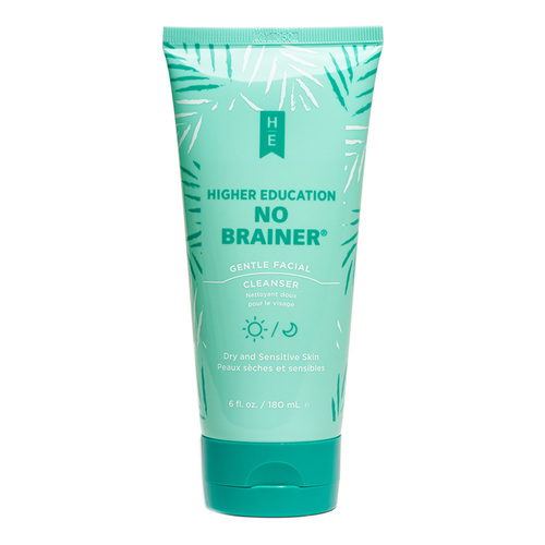 Higher Education No Brainer Gentle Facial Cleanser on white background
