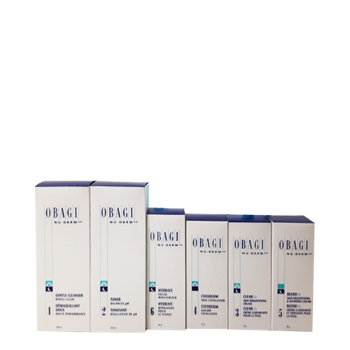 Obagi Nu-Derm Skin Transformation Kit Fx - Normal to Dry on white background
