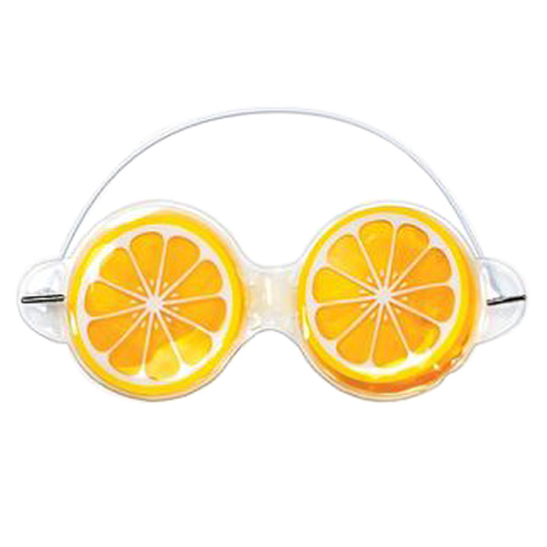 Naturally Yours Orange Gel Eye Mask on white background