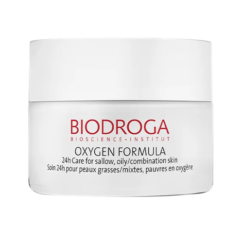 Biodroga Oxygen Formula Day and Night Care - Combination Skin on white background