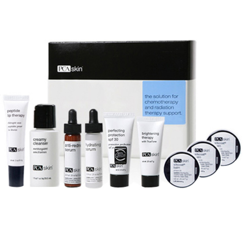 PCA Skin The Solution for Chemotherapy and Radiation Therapy Support Kit - Trial Sizes on white background
