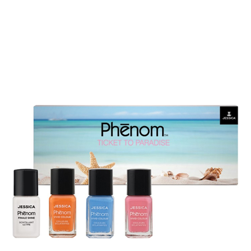Jessica Phenom Ticket to Paradise Kit | 4 Pcs on white background