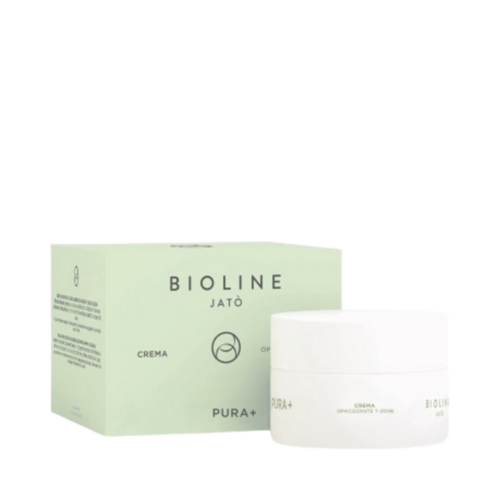 Bioline PURA+ Cream T-Zone Mattifier on white background