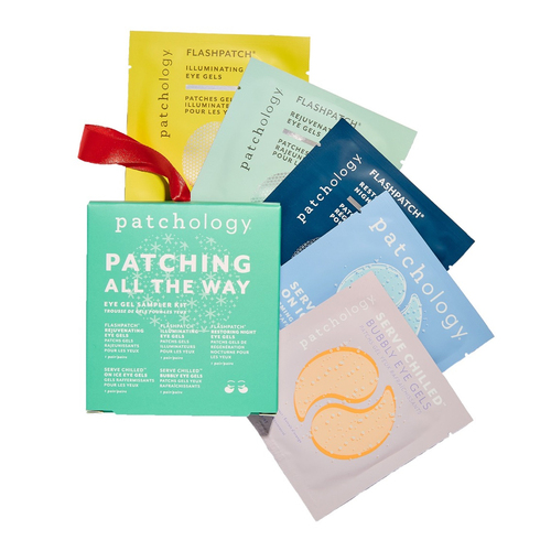 Patchology Patching All The Way Eye Gel Sampler Kit on white background