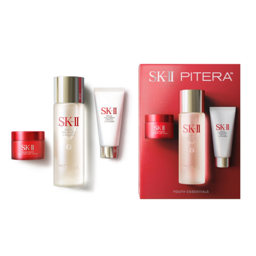 SK-II Pitera Youth Essentials Kit on white background