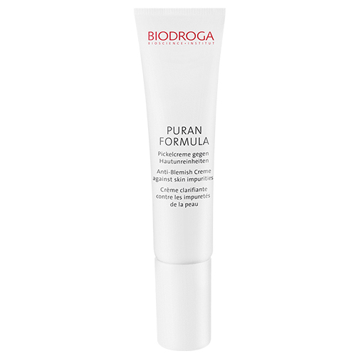 Biodroga Puran Formula Anti-Blemish Cream on white background