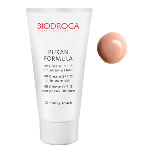 Biodroga Puran BB Cream Impure Skin - 02 Honey, 40ml/1.4 fl oz