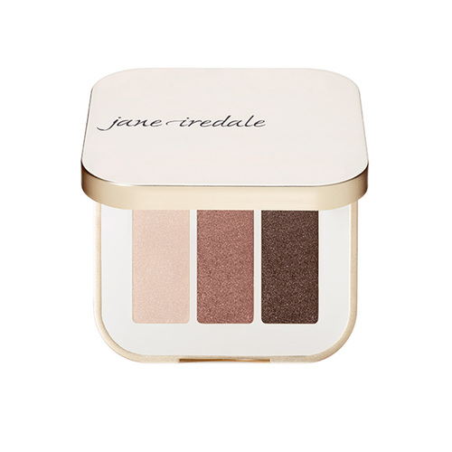 jane iredale PurePressed Eye Shadow Triple - Pink Quartz, 3 x 0.7g/0.02 oz