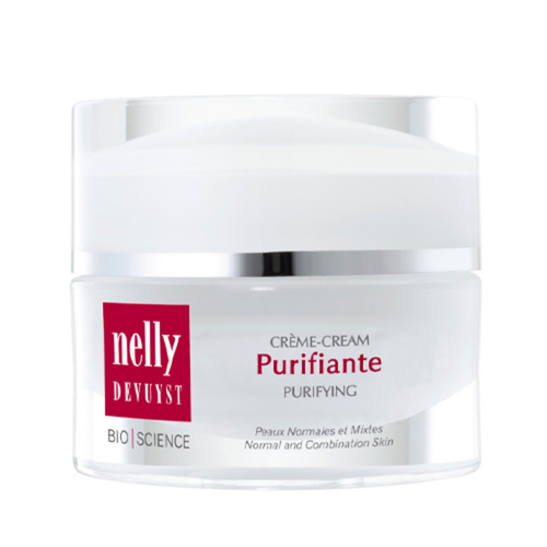 Nelly Devuyst Purifying Combination Skin Cream on white background