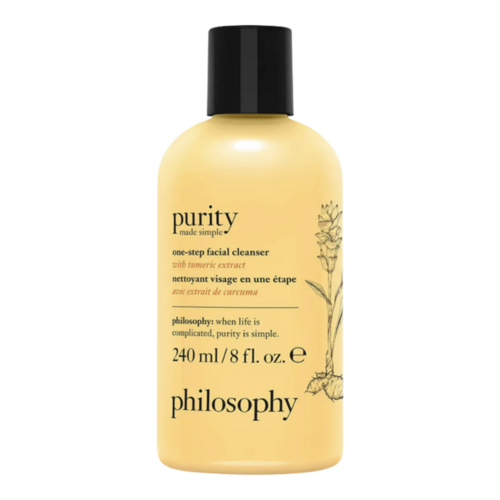 Philosophy Purity Cleanser Turmeric on white background