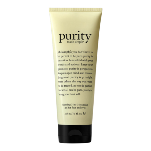 Philosophy Purity Cleansing Gel on white background