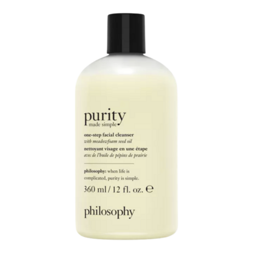 Philosophy Purity Made Simple One-Step Facial Cleanser on white background
