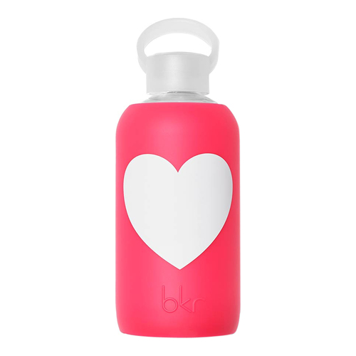 bkr Water Bottle - Bisous Heart | Little (500ML), 1 piece