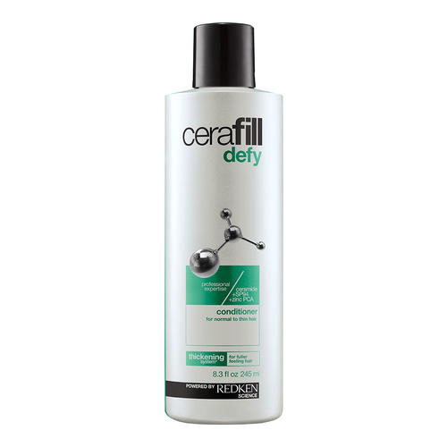 Redken Cerafill Defy Conditioner for Normal to Thin Hair on white background