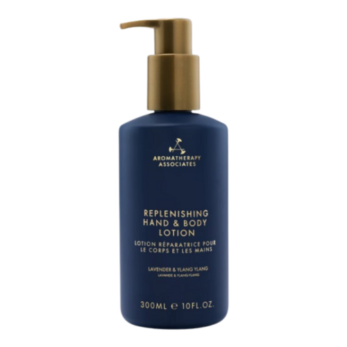 Aromatherapy Associates Replenishing Hand and Body Lotion on white background