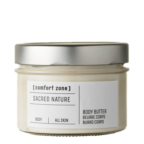 comfort zone Sacred Nature Body Butter on white background