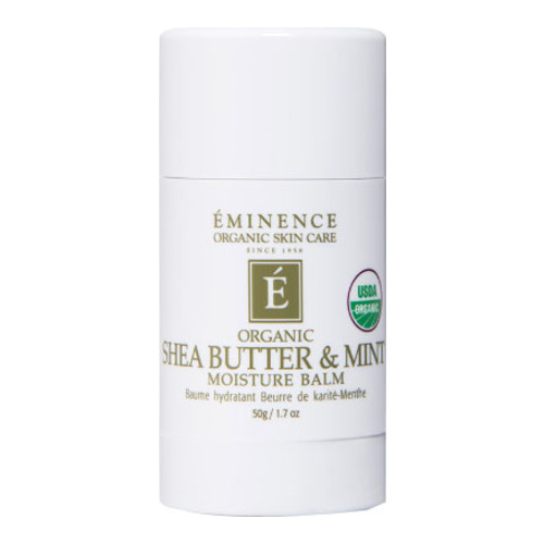 Eminence Organics Shea Butter and Mint Moisture Balm on white background